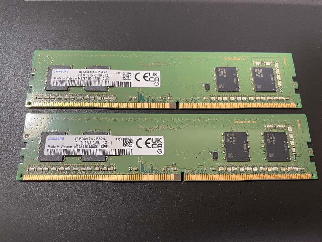 計16GB DDR4 8GB メモリ 2枚セット PC4-25600